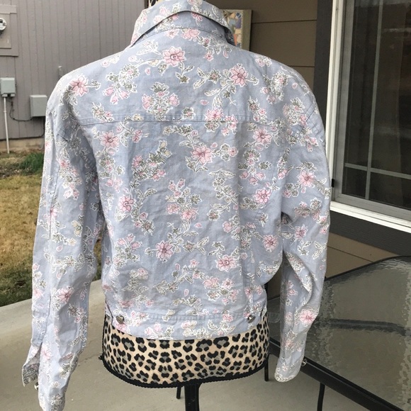 Vintage chambray crop jacket - Picture 6 of 7